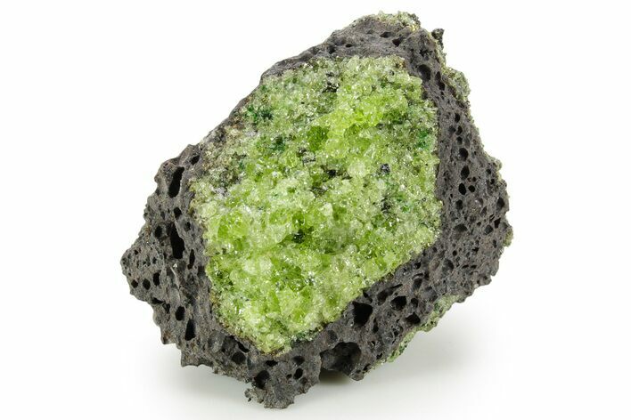 Peridot Crystals in Basalt - Arizona #355075